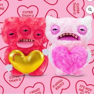 Fugglers - Love Fugg Wide Eyes Weirdo (pink) or Annoyed Alien (red)